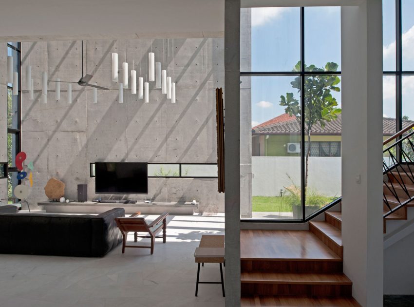 A Spacious Contemporary House with Stunning and Elegant Interiors in Selangor, Malaysia by Seshan Design (8)
