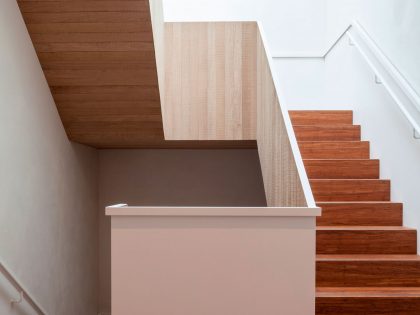 A Spacious Contemporary Townhouse with Balconies and Full-Storey Windows in Rotterdam by Paul de Ruiter Architects & Chris Collaris (20)