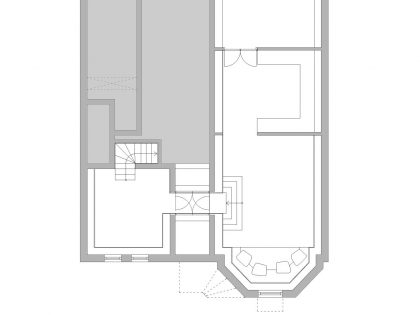 A Spacious Contemporary Townhouse with Balconies and Full-Storey Windows in Rotterdam by Paul de Ruiter Architects & Chris Collaris (28)