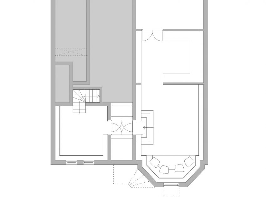 A Spacious Contemporary Townhouse with Balconies and Full-Storey Windows in Rotterdam by Paul de Ruiter Architects & Chris Collaris (28)