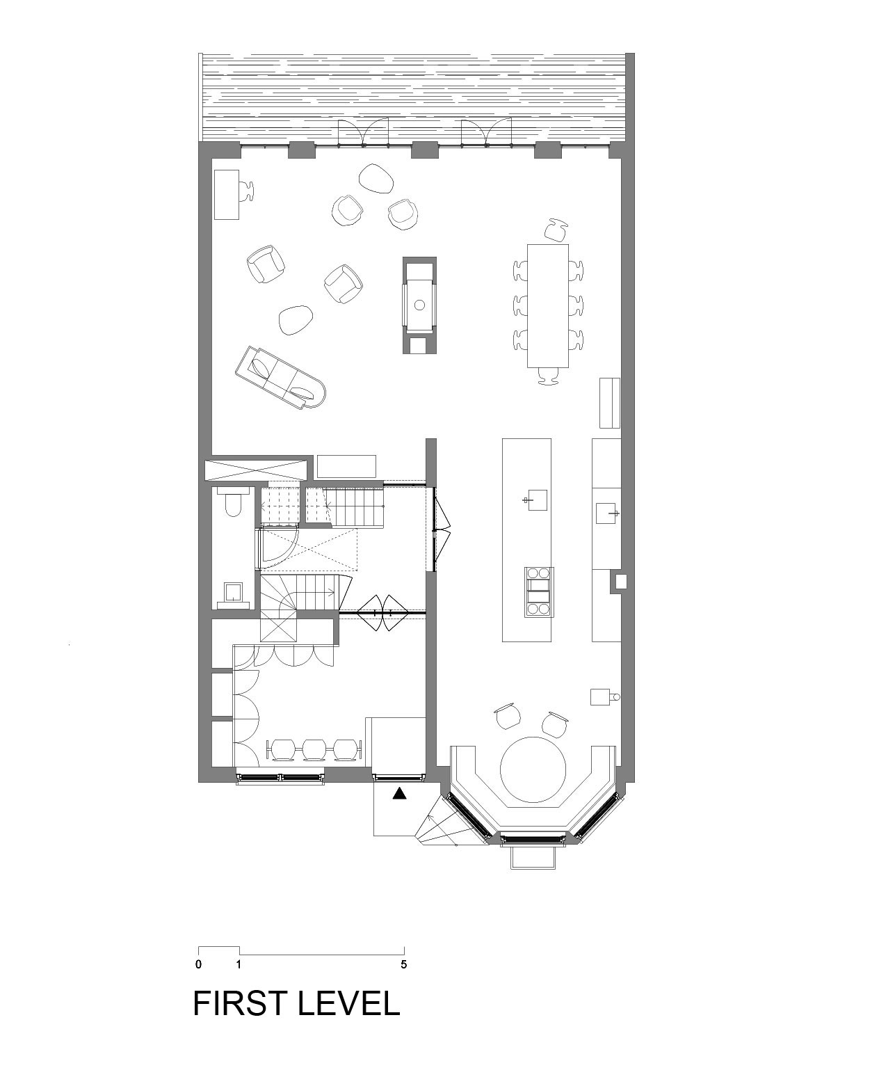 A Spacious Contemporary Townhouse with Balconies and Full-Storey Windows in Rotterdam by Paul de Ruiter Architects & Chris Collaris (29)