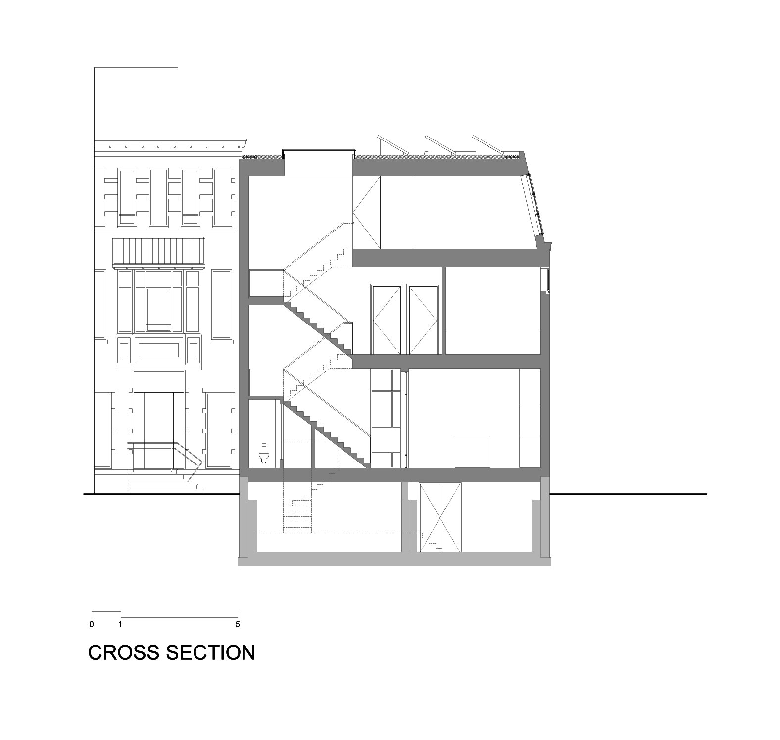 A Spacious Contemporary Townhouse with Balconies and Full-Storey Windows in Rotterdam by Paul de Ruiter Architects & Chris Collaris (35)