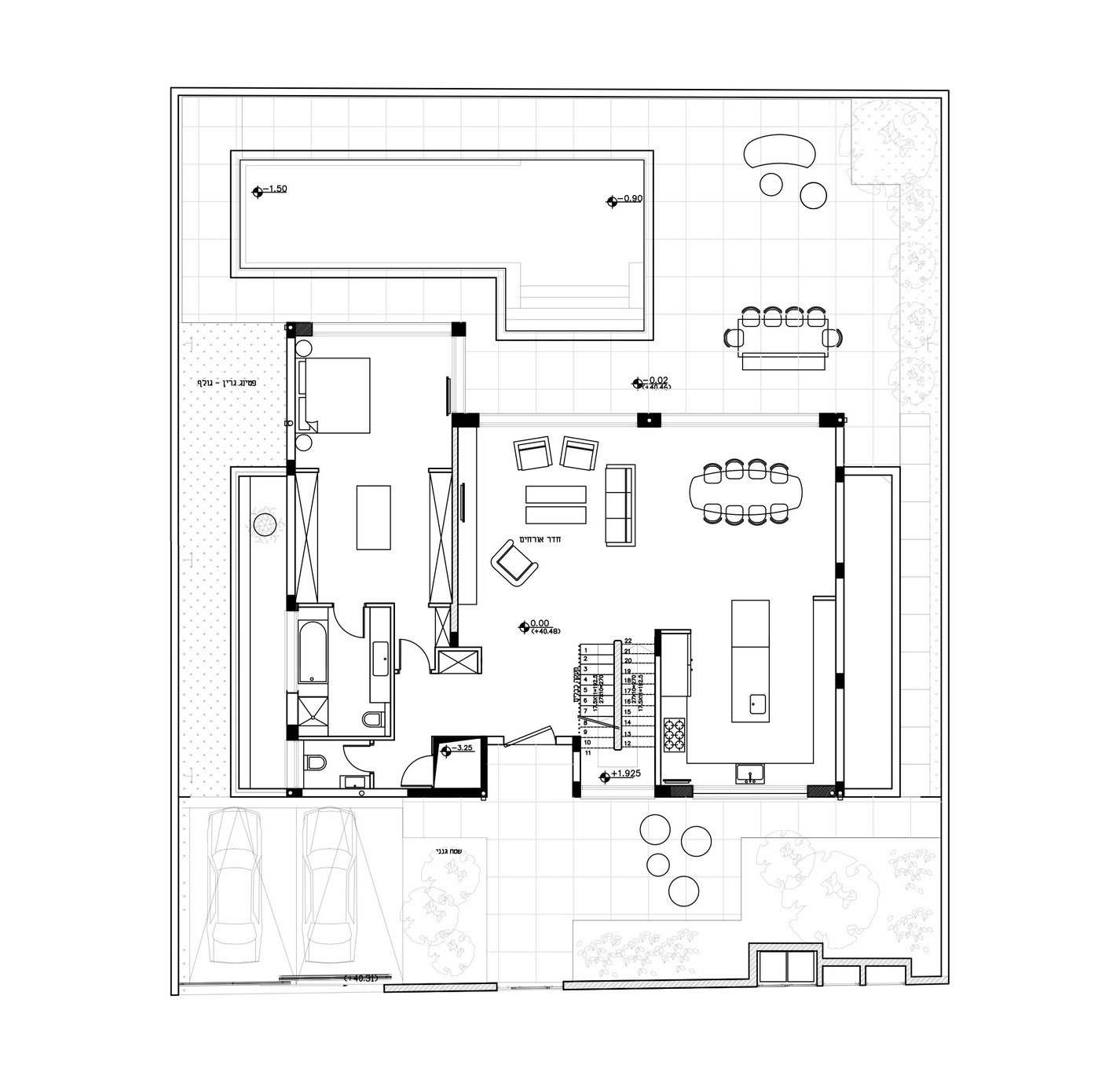 A Spacious Cube-Shaped House with Modern Features in Ramat Gan, Israel by Ella Sahar (30)