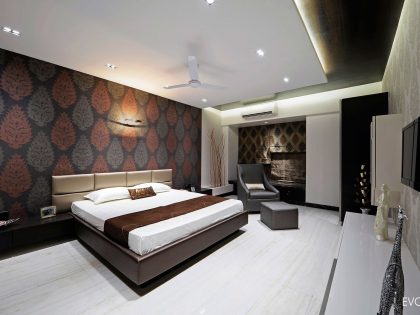 A Spacious and Practical Apartment with Modern Look in Mumbai, India by Evolve (11)