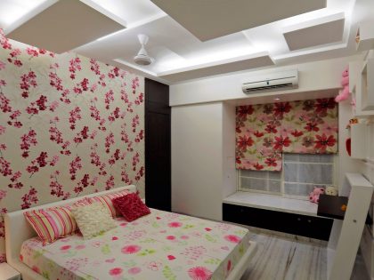 A Spacious and Practical Apartment with Modern Look in Mumbai, India by Evolve (14)