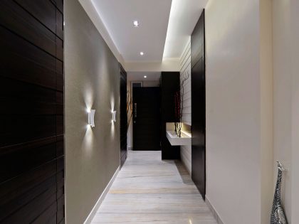A Spacious and Practical Apartment with Modern Look in Mumbai, India by Evolve (4)