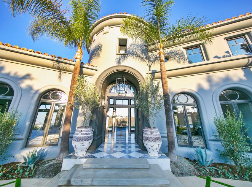 A Spectacular Contemporary Home with Majestic Views of the City, Ocean and Mountains in Beverly Hills by Maxime Jacquet (5)