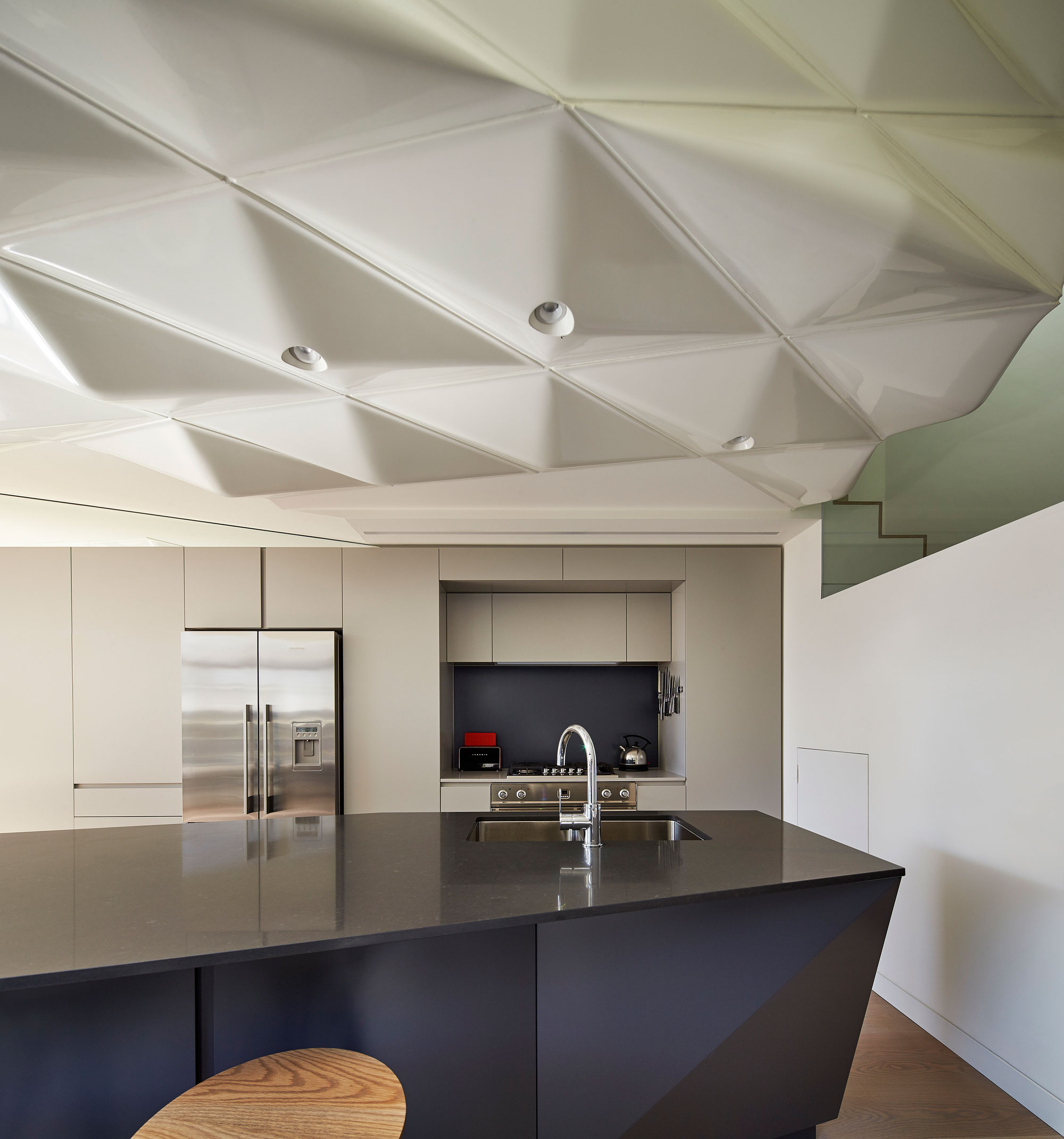A Striking Contemporary Home with Unique and Warm Atmosphere in Carlton North, Australia by Andrew Simpson Architects (13)