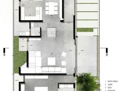 A Stunning Concrete House with Modern and Elegant Interior in Bengaluru, India by Architectural Paradigm (21)