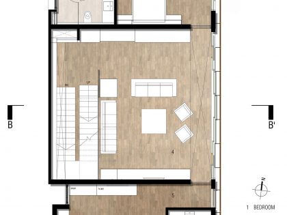 A Stunning Concrete House with Modern and Elegant Interior in Bengaluru, India by Architectural Paradigm (22)