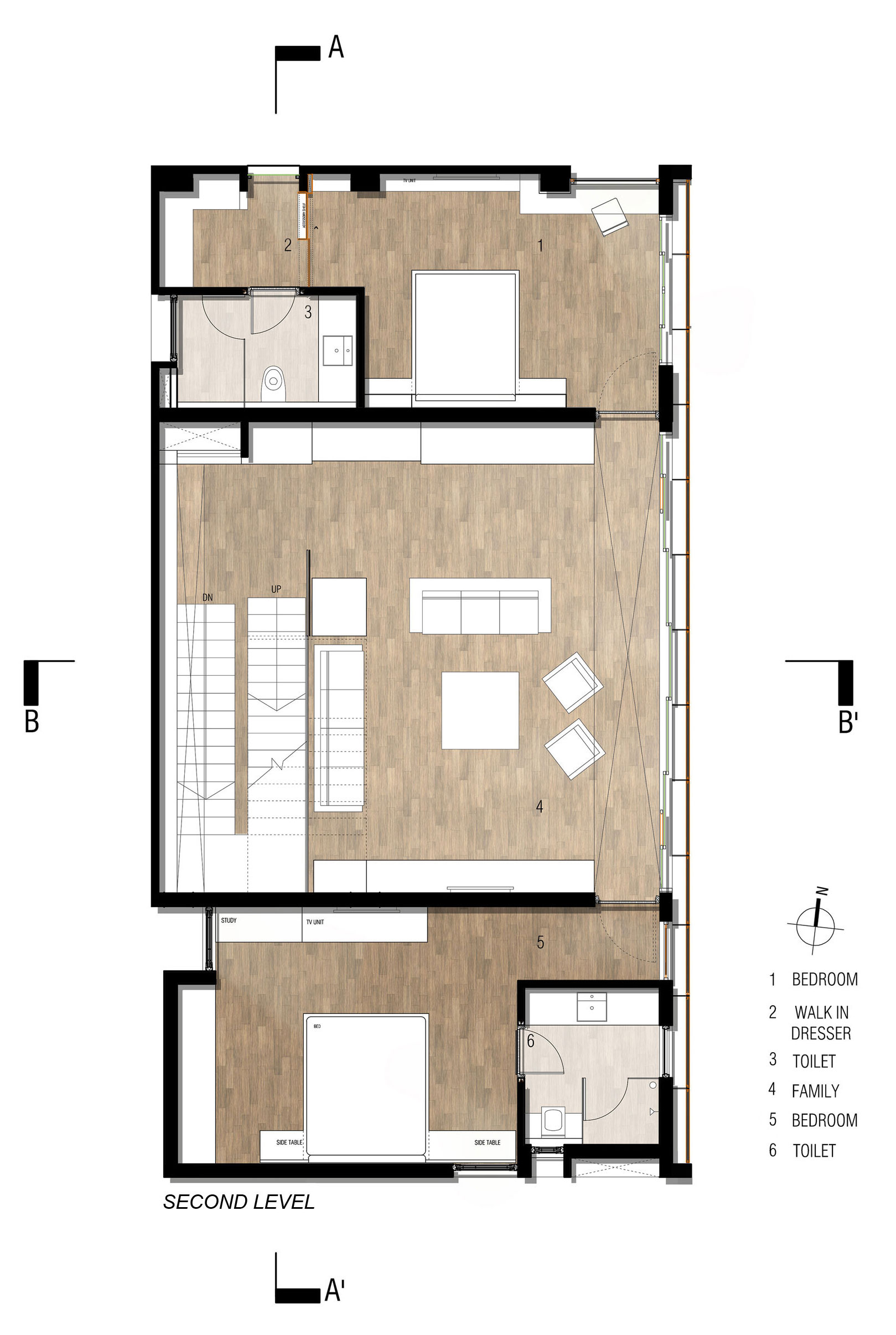 A Stunning Concrete House with Modern and Elegant Interior in Bengaluru, India by Architectural Paradigm (22)