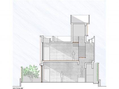 A Stunning Concrete House with Modern and Elegant Interior in Bengaluru, India by Architectural Paradigm (27)