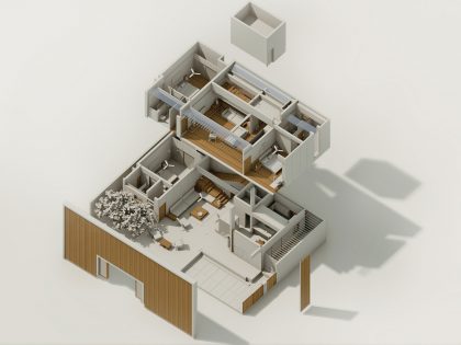 A Stunning Concrete House with Modern and Elegant Interior in Bengaluru, India by Architectural Paradigm (28)