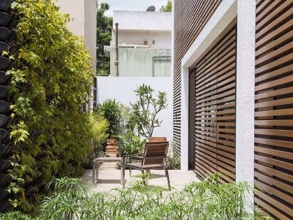 A Stunning Concrete House with Modern and Elegant Interior in Bengaluru, India by Architectural Paradigm (5)