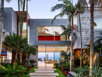 A Stunning Contemporary Oceanfront Home with Magnificent Ocean Views in Malibu by Burdge & Associates (9)