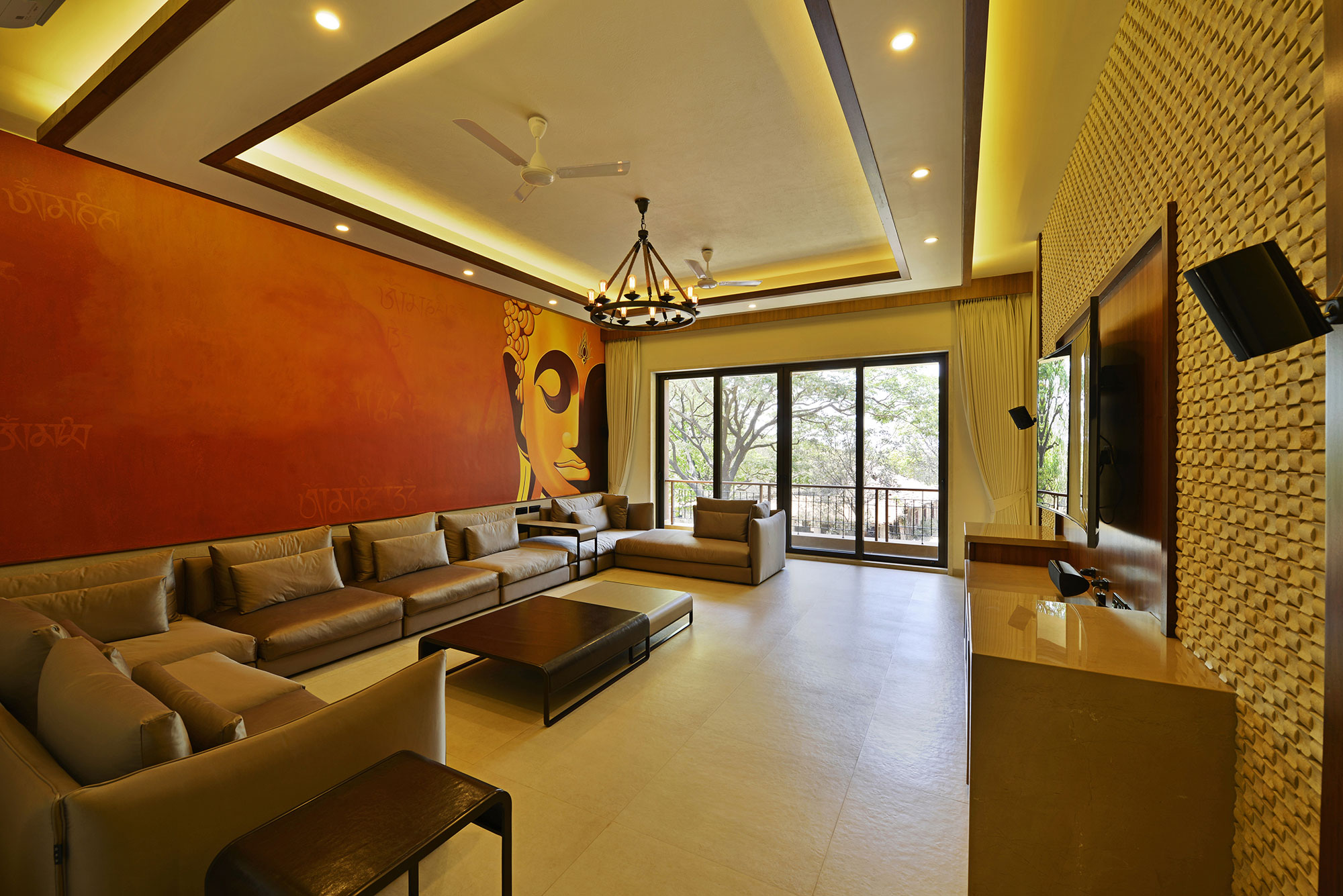 A Stunning Contemporary Villa with Open and Airy Interiors in the Khandala Valley, India by GA design (10)