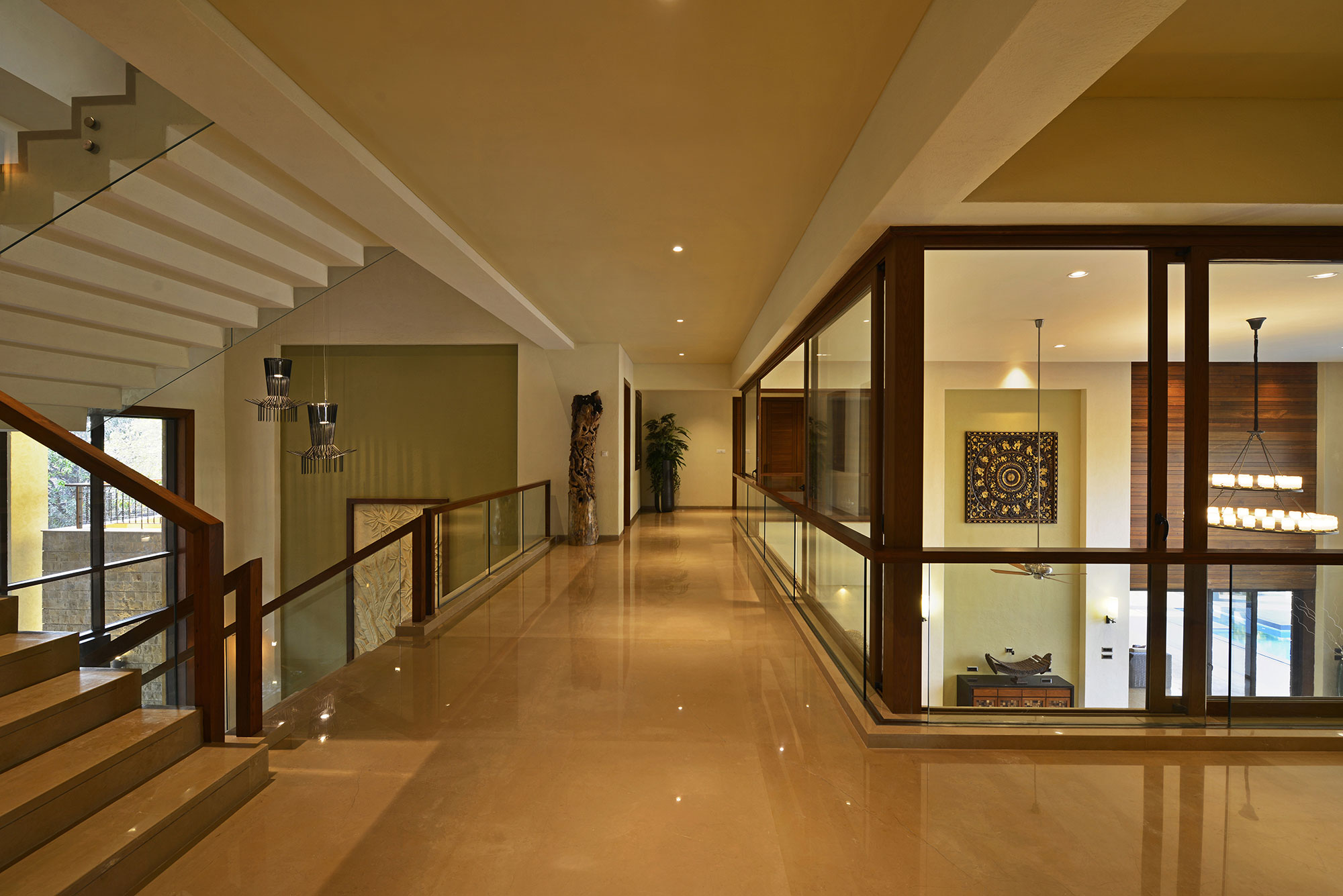 A Stunning Contemporary Villa with Open and Airy Interiors in the Khandala Valley, India by GA design (16)