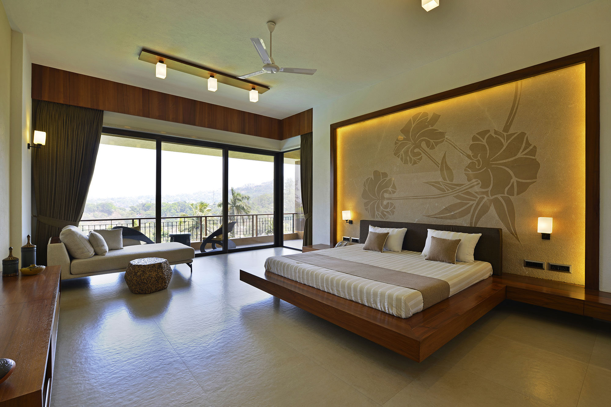 A Stunning Contemporary Villa with Open and Airy Interiors in the Khandala Valley, India by GA design (17)
