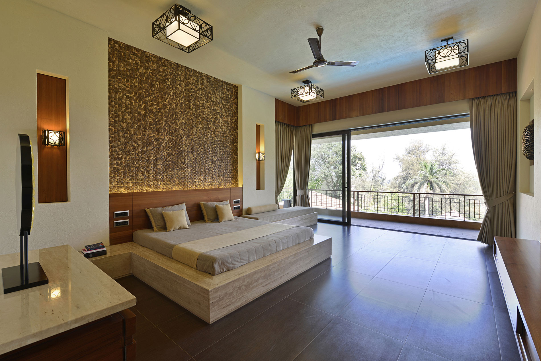 A Stunning Contemporary Villa with Open and Airy Interiors in the Khandala Valley, India by GA design (20)