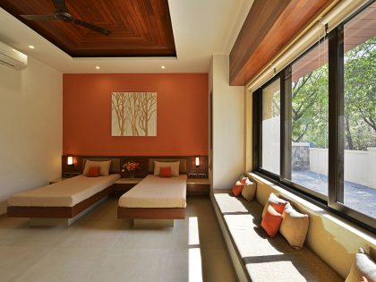 A Stunning Contemporary Villa with Open and Airy Interiors in the Khandala Valley, India by GA design (25)