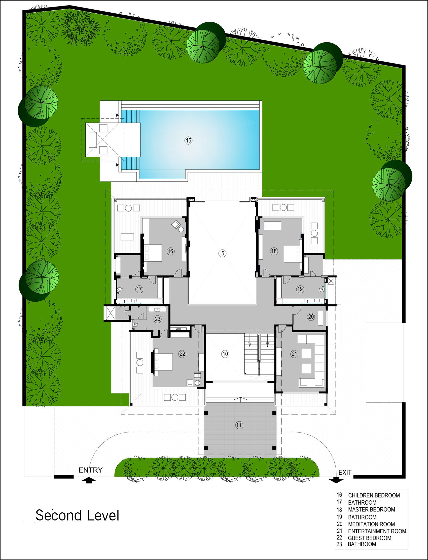 A Stunning Contemporary Villa with Open and Airy Interiors in the Khandala Valley, India by GA design (39)