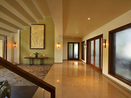 A Stunning Contemporary Villa with Open and Airy Interiors in the Khandala Valley, India by GA design (6)