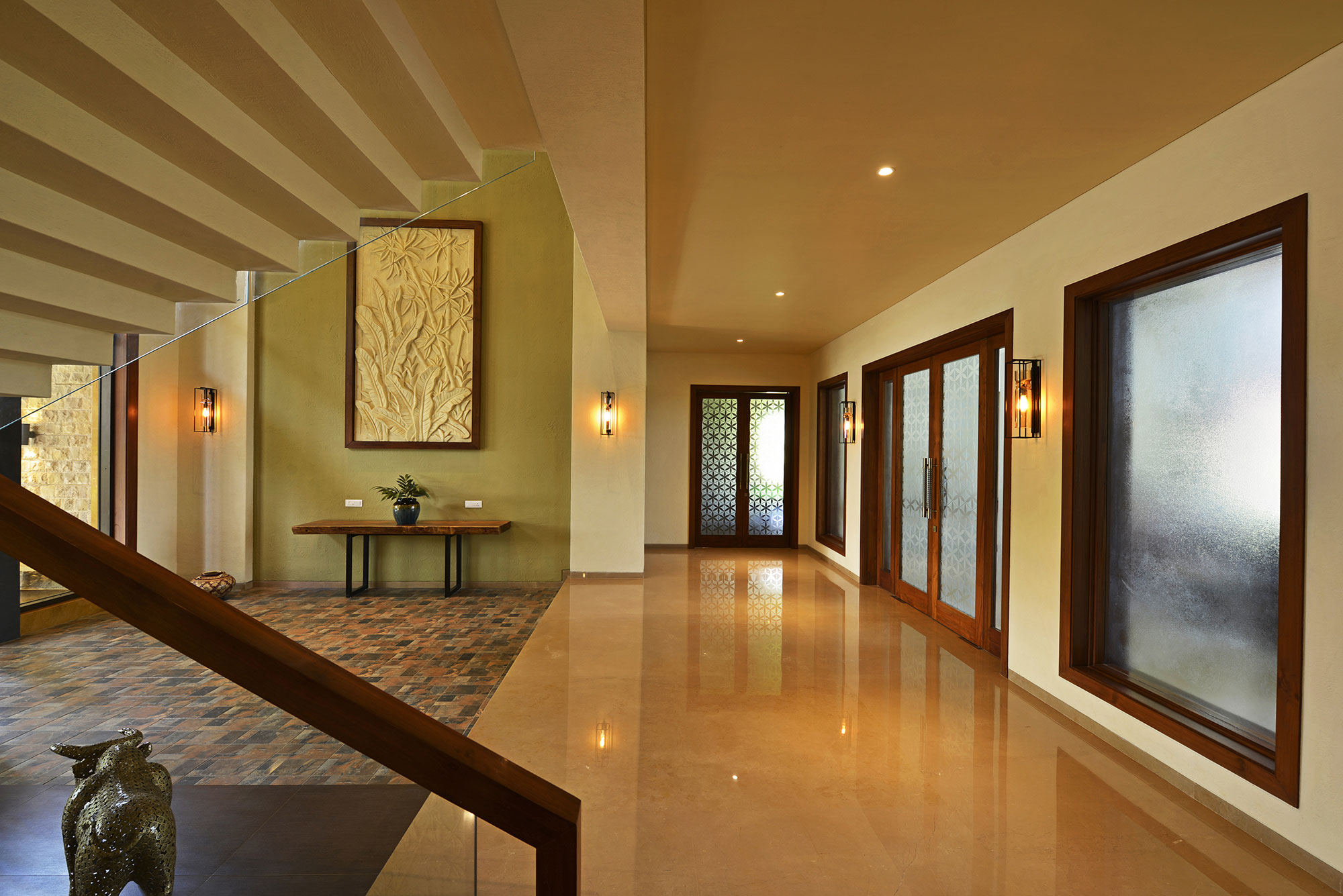 A Stunning Contemporary Villa with Open and Airy Interiors in the Khandala Valley, India by GA design (6)