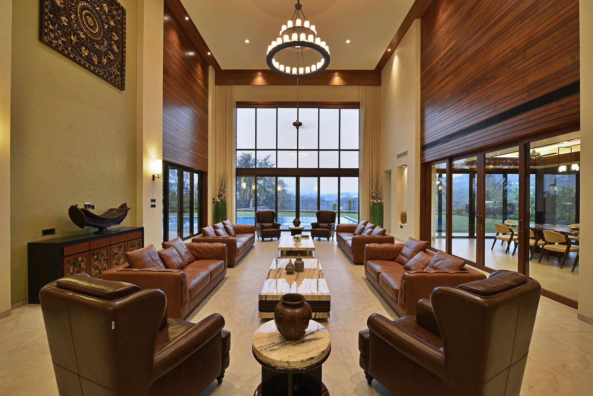 A Stunning Contemporary Villa with Open and Airy Interiors in the Khandala Valley, India by GA design (7)