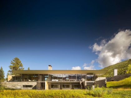 A Stunning Modern Home with Wonderful Views Over the Rocky Mountains in Aspen, Colorado by Bohlin Cywinski Jackson (1)