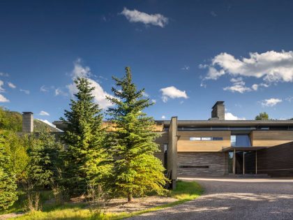 A Stunning Modern Home with Wonderful Views Over the Rocky Mountains in Aspen, Colorado by Bohlin Cywinski Jackson (2)