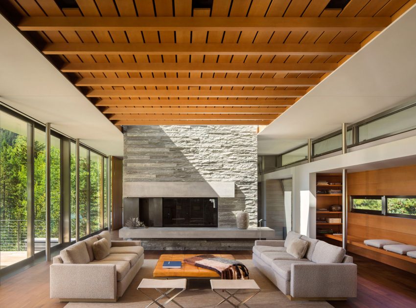 A Stunning Modern Home with Wonderful Views Over the Rocky Mountains in Aspen, Colorado by Bohlin Cywinski Jackson (5)