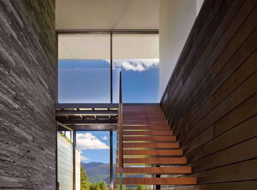 A Stunning Modern Home with Wonderful Views Over the Rocky Mountains in Aspen, Colorado by Bohlin Cywinski Jackson (8)