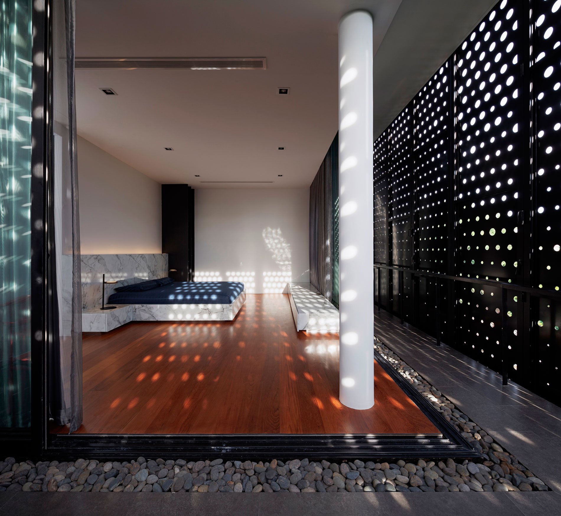 A Stunning Modern Tropical House in the Suburbs of Bangkok, Thailand by Ayutt and Associates Design (15)