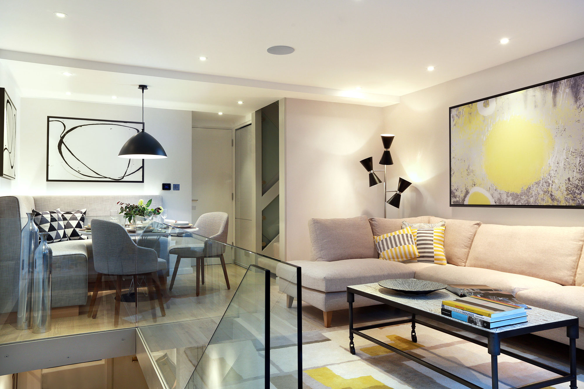 A Stunning Renovation of a Four Story Townhouse in Highgate, London by LLI Design (1)