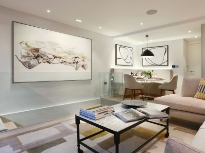 A Stunning Renovation of a Four Story Townhouse in Highgate, London by LLI Design (2)