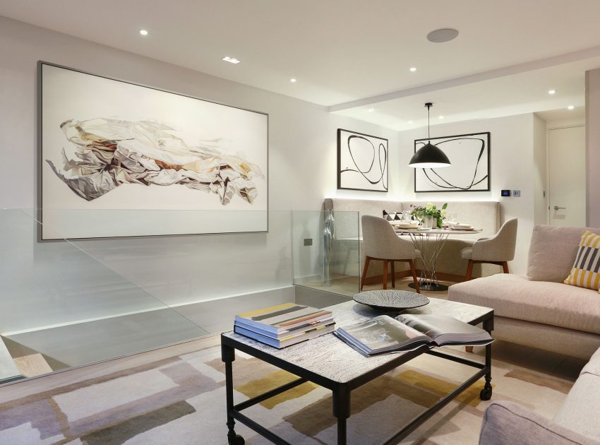 A Stunning Renovation of a Four Story Townhouse in Highgate, London by LLI Design (2)