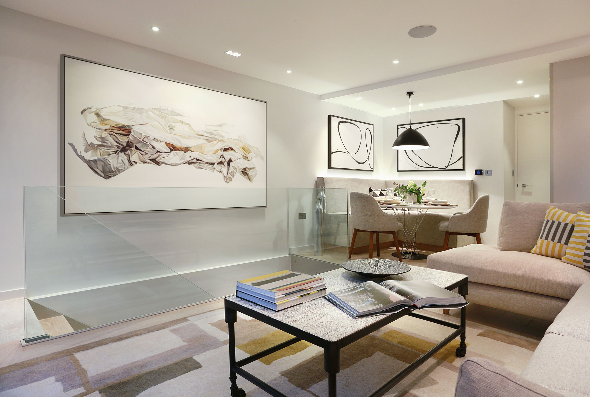 A Stunning Renovation of a Four Story Townhouse in Highgate, London by LLI Design (2)