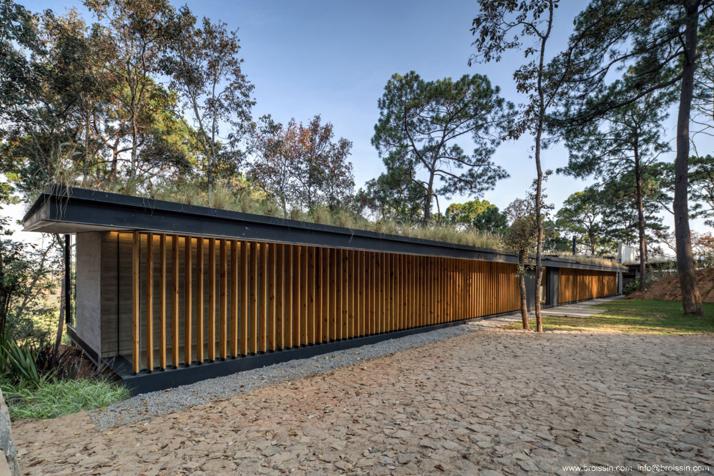 A Stunning Woodland Home Under the Trees in Avándaro, México by BROISSINarchitects (6)