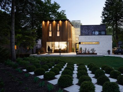 A Stunning and Elegant Contemporary House with Beautiful Landscape in South Mississauga by Prototype Design Lab (13)