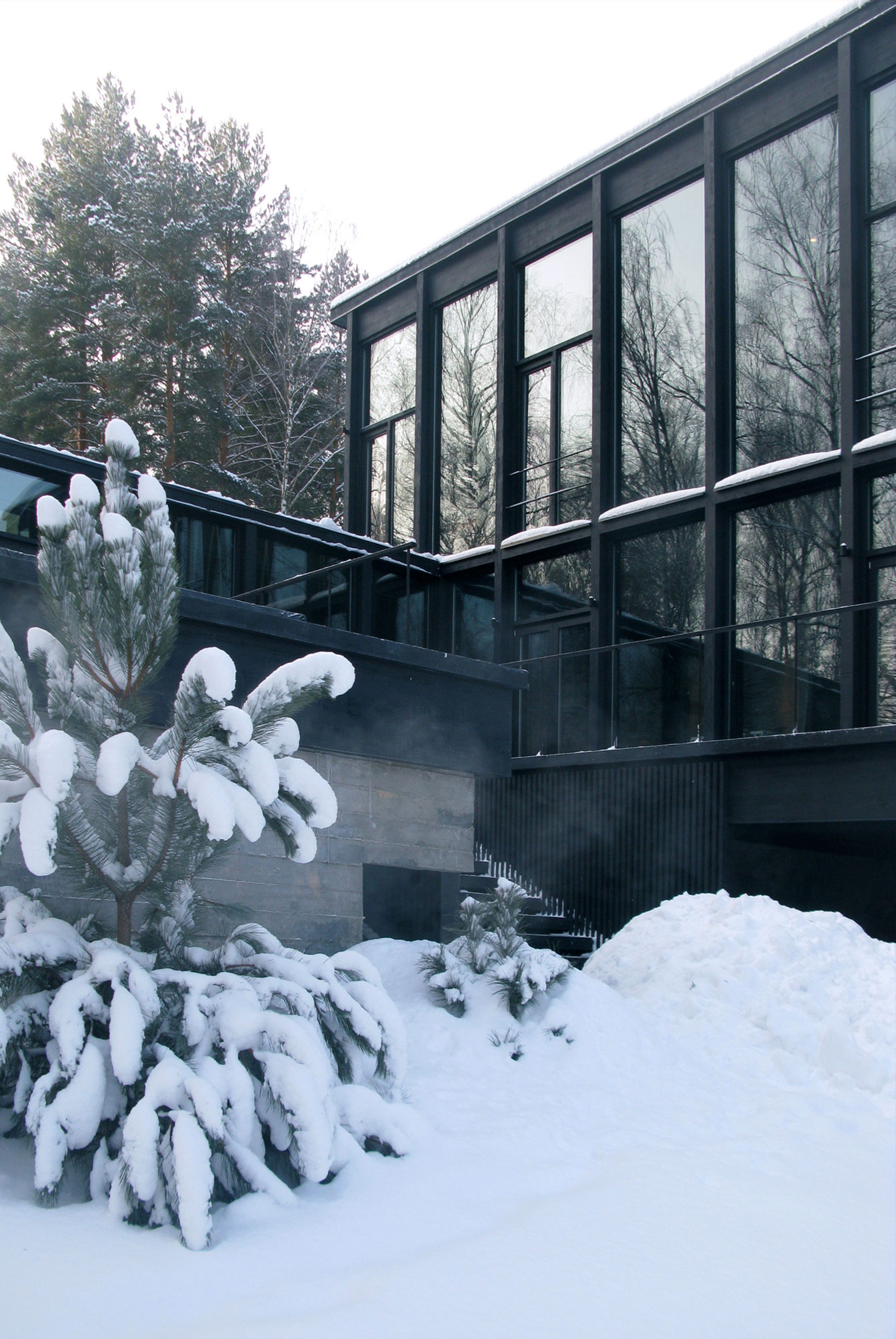 A Stunning and Sophisticated Guest Home in Moscow, Russia by FAS(t) Architects (5)