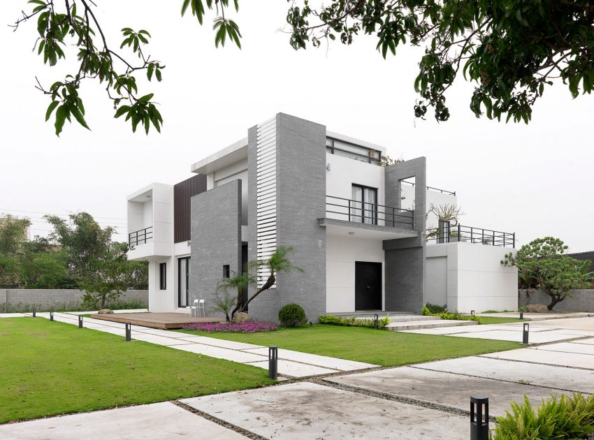 A Stylish Contemporary Home Full of Elegant Simplicity in Yun-Lin County, Taiwan by MORI design (2)