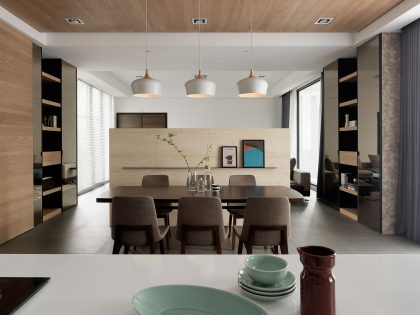 A Stylish Contemporary Home Full of Elegant Simplicity in Yun-Lin County, Taiwan by MORI design (21)