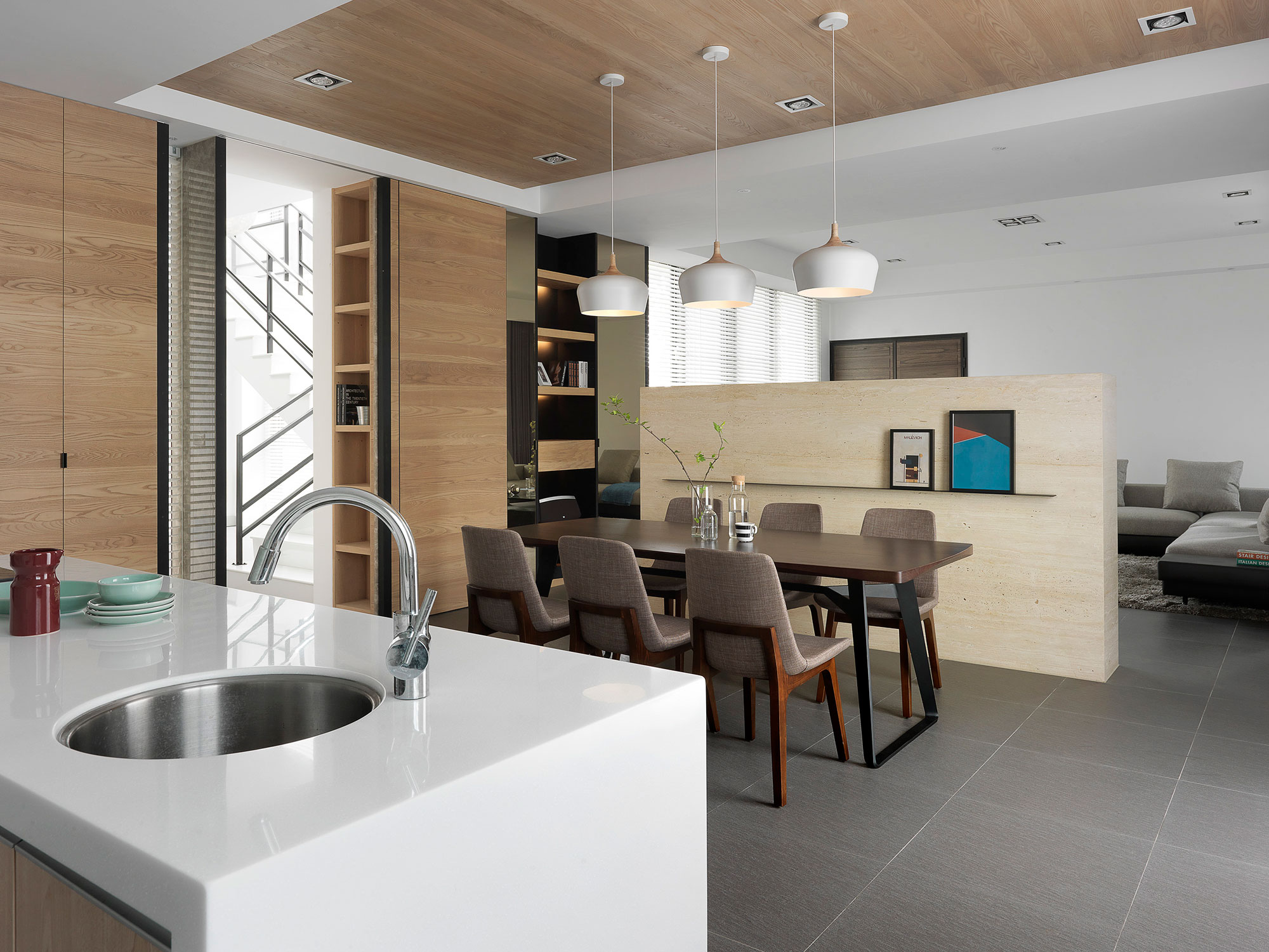 A Stylish Contemporary Home Full of Elegant Simplicity in Yun-Lin County, Taiwan by MORI design (22)