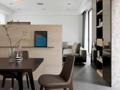 A Stylish Contemporary Home Full of Elegant Simplicity in Yun-Lin County, Taiwan by MORI design (24)