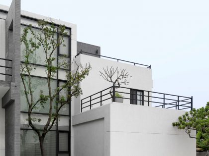 A Stylish Contemporary Home Full of Elegant Simplicity in Yun-Lin County, Taiwan by MORI design (4)