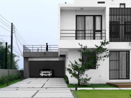 A Stylish Contemporary Home Full of Elegant Simplicity in Yun-Lin County, Taiwan by MORI design (5)