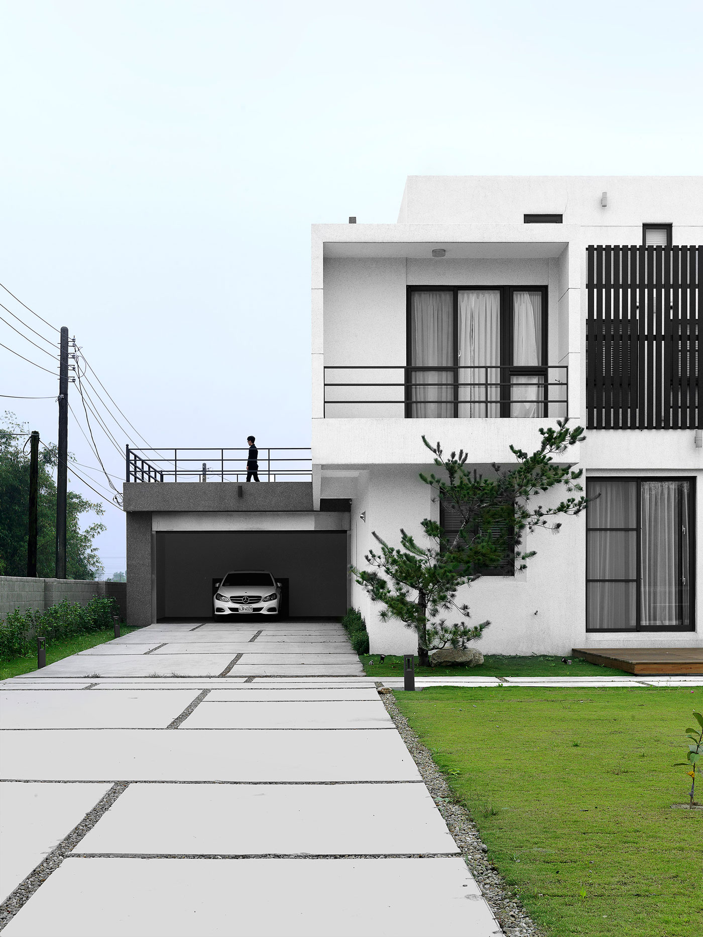 A Stylish Contemporary Home Full of Elegant Simplicity in Yun-Lin County, Taiwan by MORI design (5)