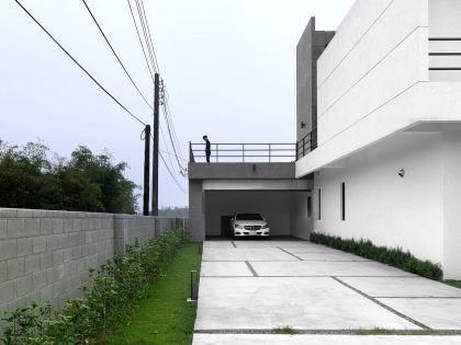 A Stylish Contemporary Home Full of Elegant Simplicity in Yun-Lin County, Taiwan by MORI design (6)