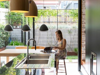 A Stylish Contemporary Home with Dramatic and Playful Features in North Shore, Australia by Carterwilliamson Architects (7)