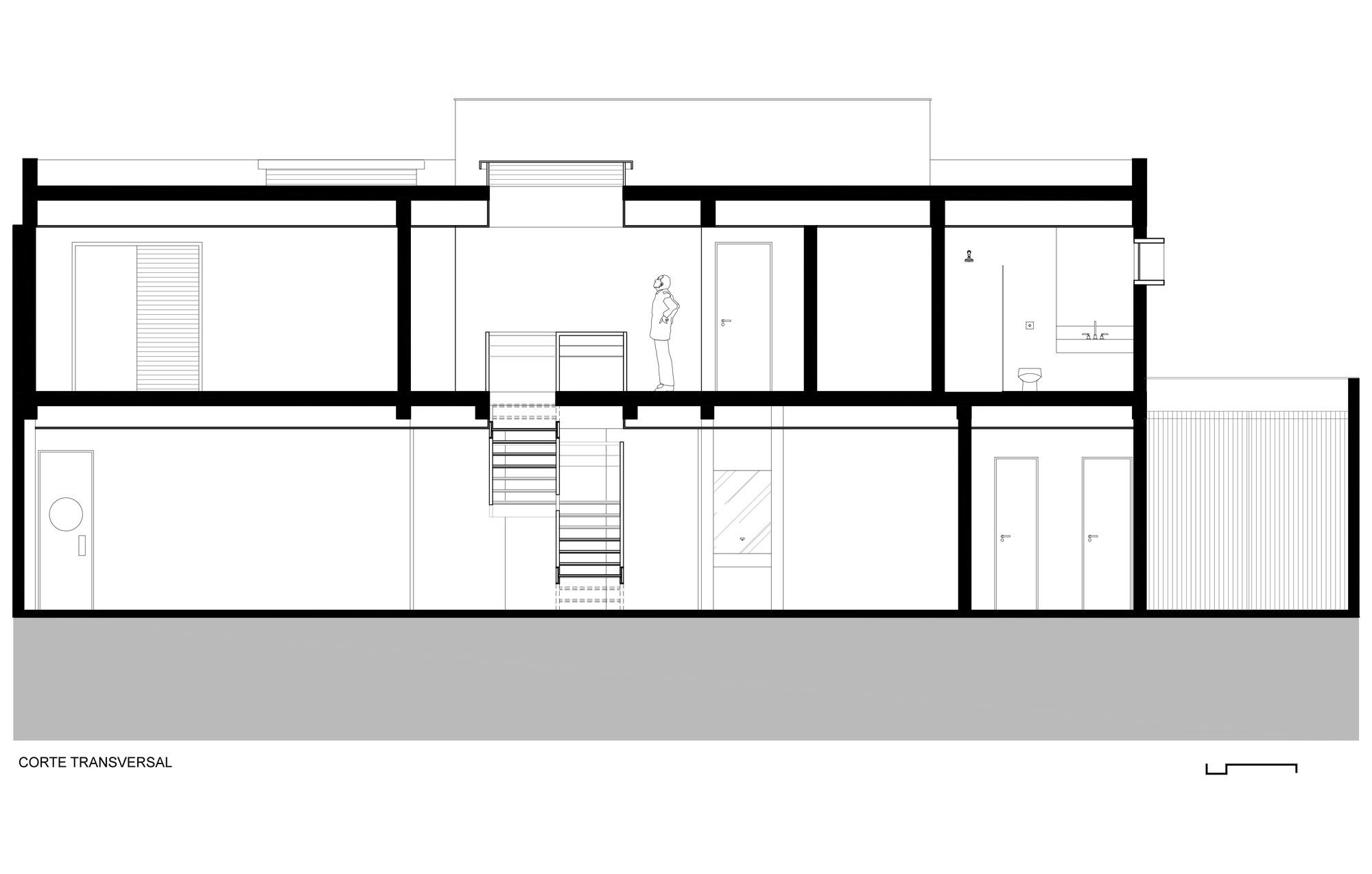 A Stylish Contemporary Home with Simple Lines and Overlapping Volumes in Brasilia by Patricia Almeida Arquitetura (19)